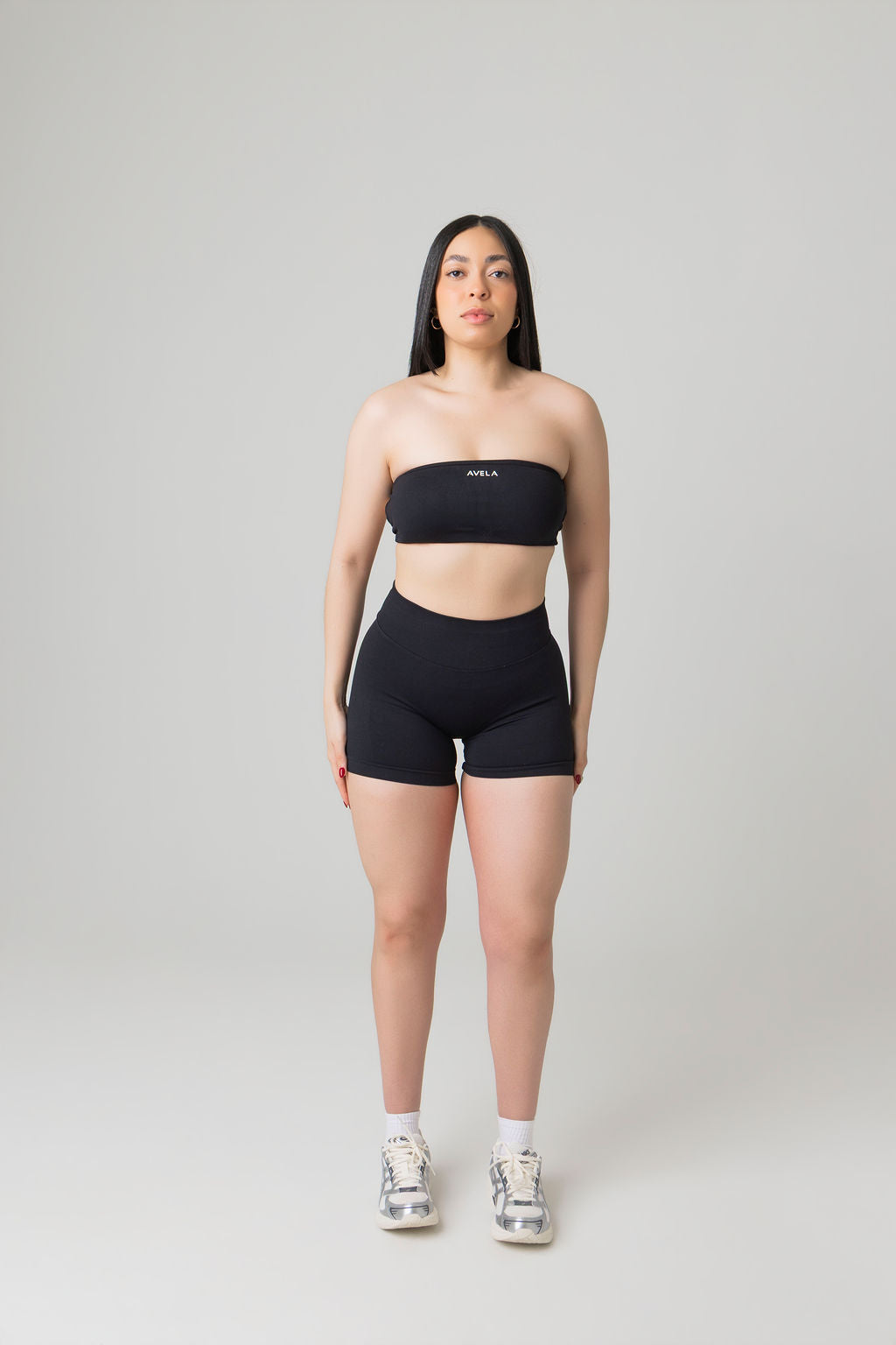 Pulse™ Backless Bandeau with White Logo