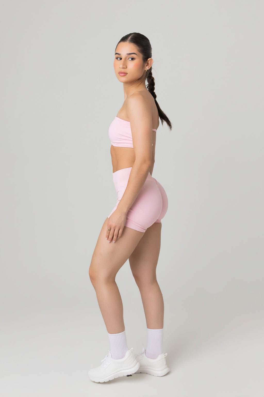 Pulse™ Backless Bandeau with White Logo