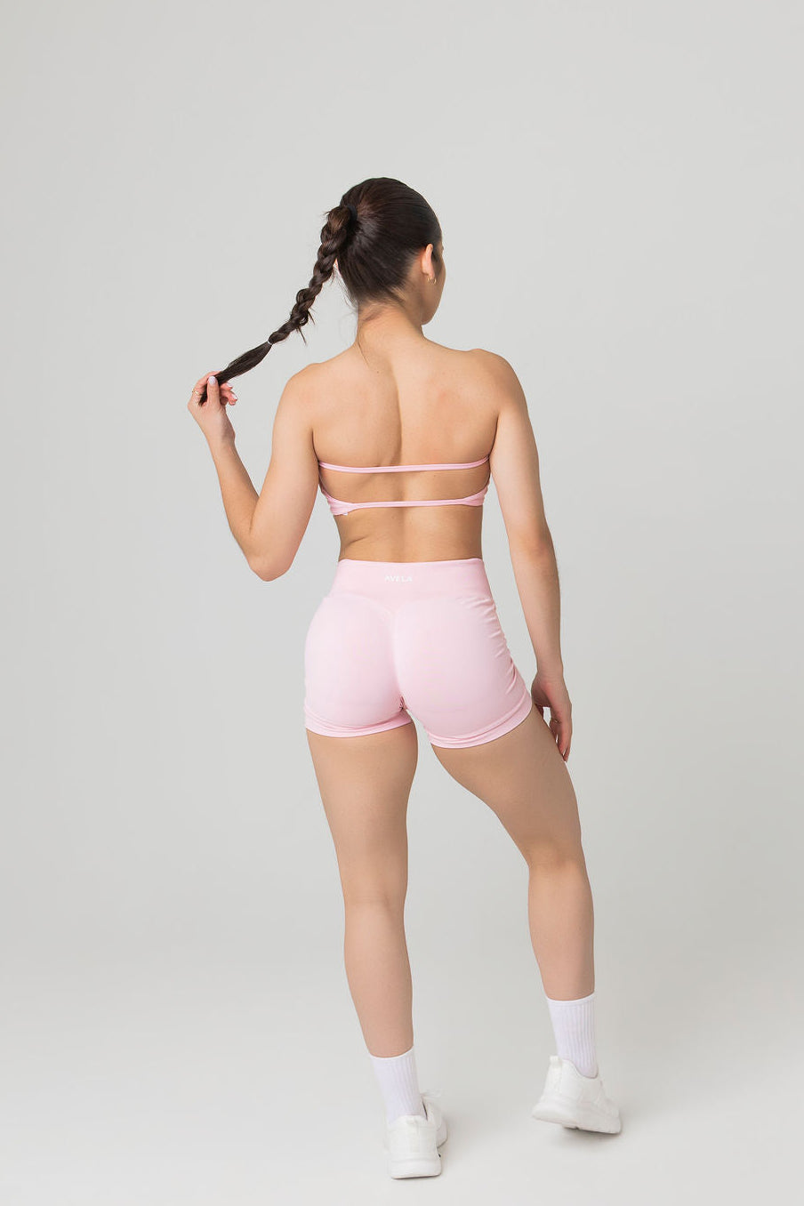 Pulse™ Backless Bandeau with White Logo