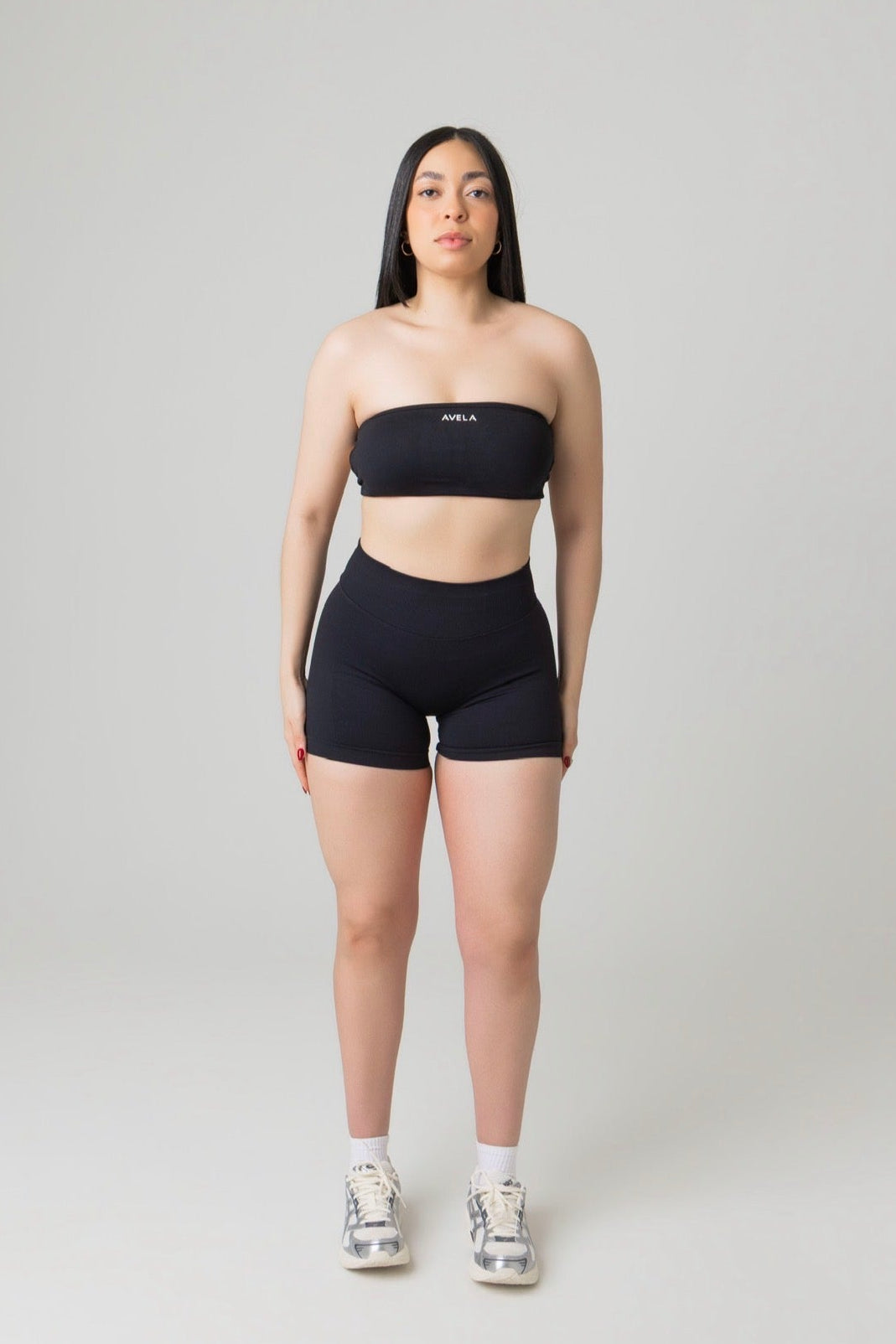 Pulse™ Backless Bandeau with White Logo