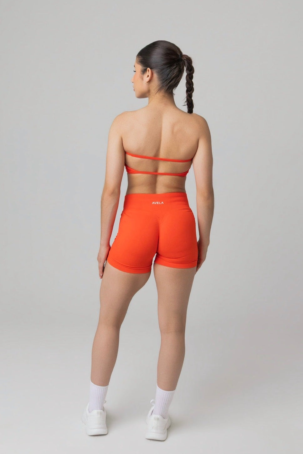 Pulse™ Backless Bandeau with White Logo