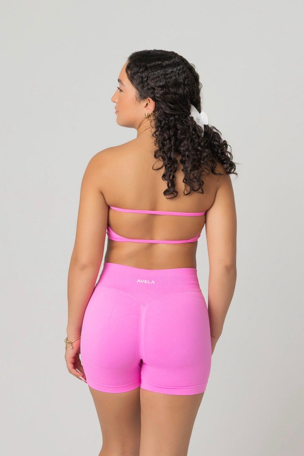 Pulse™ Backless Bandeau with White Logo