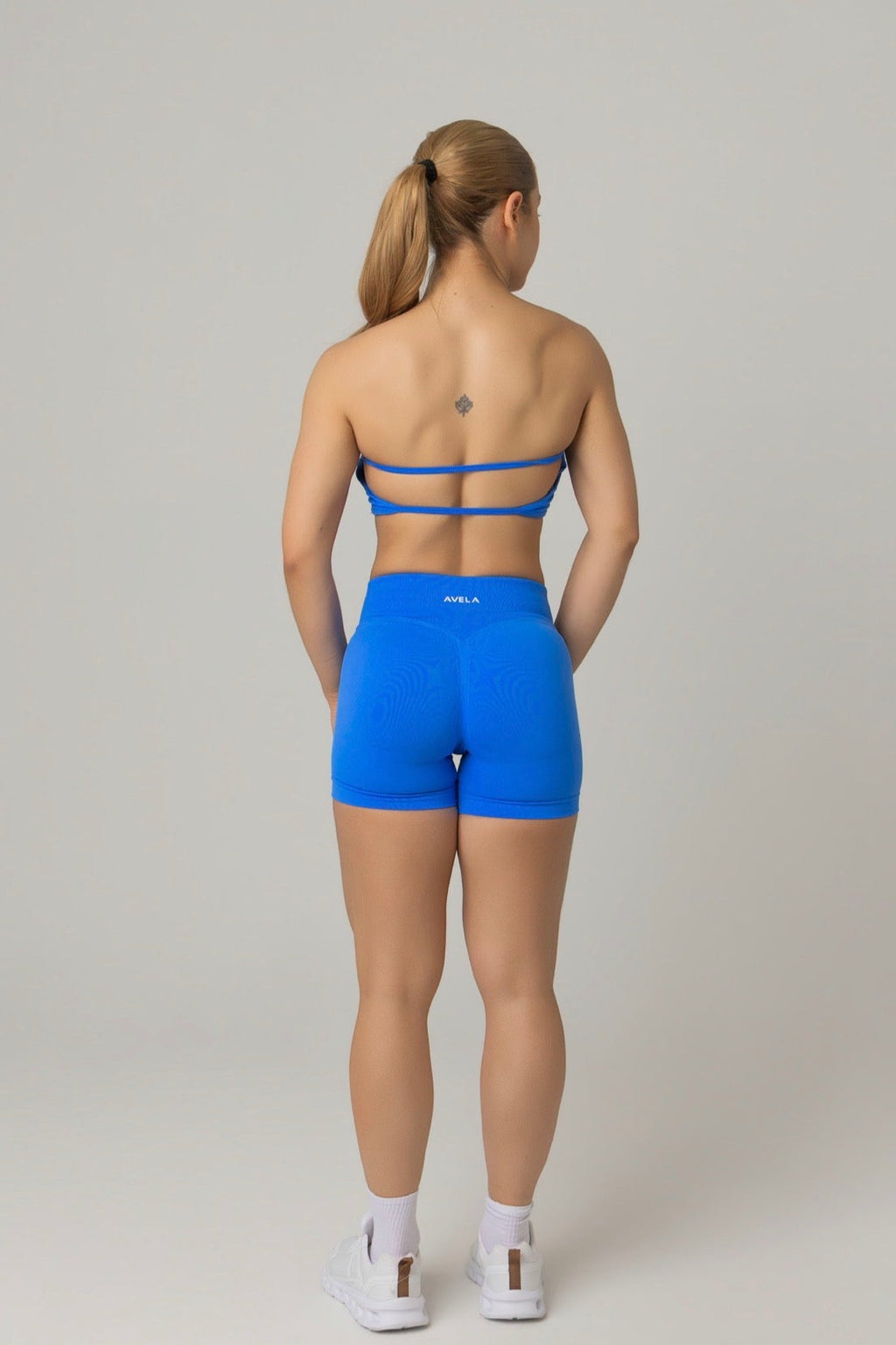 Pulse™ Backless Bandeau with White Logo